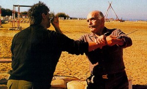 Imi Lichtenfeld Demonstrating Krav Maga